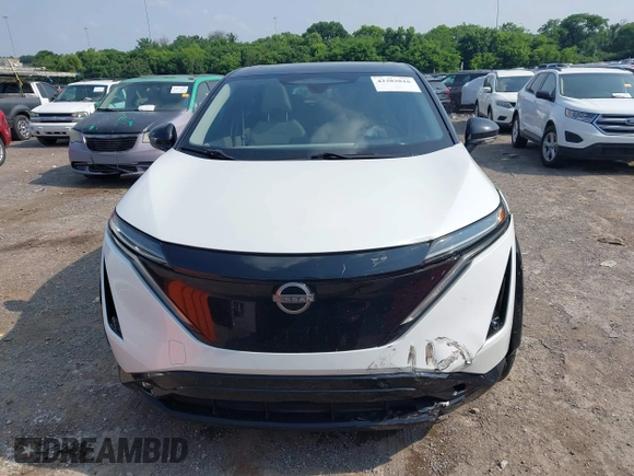 2023 Nissan ARIYA Evolve+ with VIN JN1BF0BA0PM410042, listed as a IAAI auction lot 42382816 with 30,373 mi miles and . Bid and sale history available at DreamBid. Image 11.