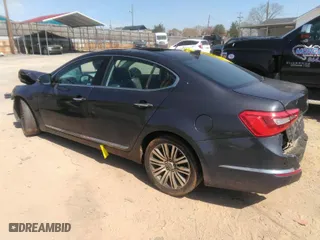 2014 Kia Cadenza Premium with VIN KNALN4D75E5151730, listed as a IAAI auction lot 41899693 with 1 mi miles. Bid and sale history available at carsss.com. Image 3.