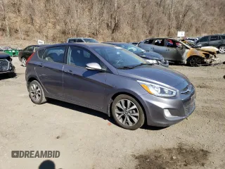 2015 Hyundai Accent Sport with VIN KMHCU5AE7FU204722, listed as a Copart auction lot 46551873 with 37,371 mi miles. Bid and sale history available at carsss.com. Image 4.