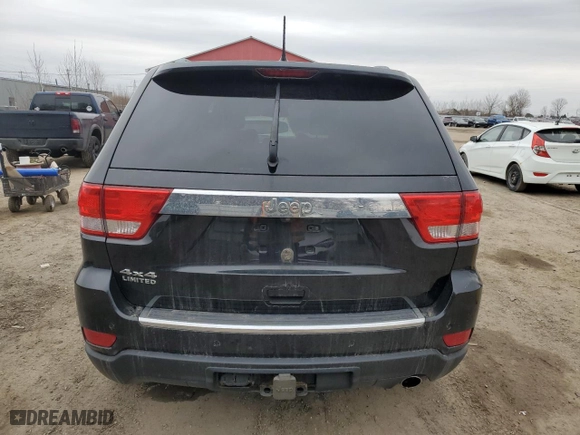 2012 Jeep Grand Cherokee Limited with VIN 1C4RJFBG6CC231747, listed as a Copart auction lot 50779165 with 183,120 mi miles and Clean Title. Bid and sale history available at carsss.com. Image 6.