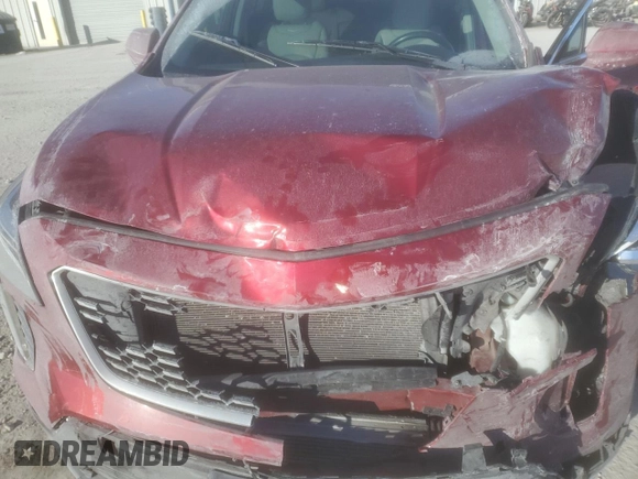 2021 Cadillac XT4 AWD Luxury with VIN 1GYFZBR46MF038668, listed as a Copart auction lot 42121925 with Not Provided miles and Salvage Title. Bid and sale history available at carsss.com. Image 13.