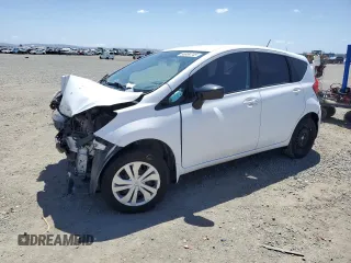2017 Nissan Note SV with VIN 3N1CE2CP1HL379160, listed as a Copart auction lot 56999745 with 68,893 mi miles and Salvage title. Bid and sale history available at DreamBid. Image 1.