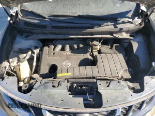 2012 Nissan Murano SL with VIN JN8AZ1MW0CW214619, listed as a Copart auction lot 74514164 with 0 mi miles and Salvage Title. Bid and sale history available at carsss.com. Image 12.
