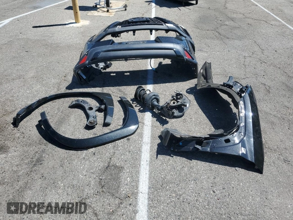 2022 Lexus UX 250h F Sport with VIN JTHE9JBH2N2056763, listed as a Copart auction lot 70052364 with 50,802 mi miles and Salvage Title. Bid and sale history available at DreamBid. Image 12.