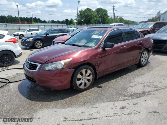 2009 Honda Accord Sdn EX-L with VIN 1HGCP26819A052229, listed as a Copart auction lot 61747994 with 198,278 mi miles and Clean Title. Bid and sale history available at carsss.com. Image 1.