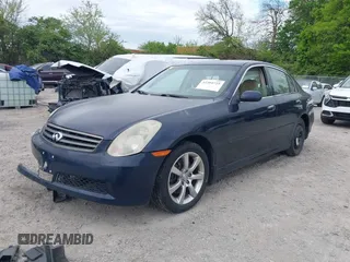 2006 Infiniti G35 with VIN JNKCV51F86M617631, listed as a IAAI auction lot 42204725 with Not Provided miles and . Bid and sale history available at DreamBid. Image 18.