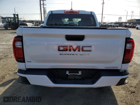 2024 GMC Canyon 2WD Elevation with VIN 1GTP5BEK9R1116682, listed as a Copart auction lot 51779785 with 33,847 mi miles and Salvage Title. Bid and sale history available at carsss.com. Image 6.