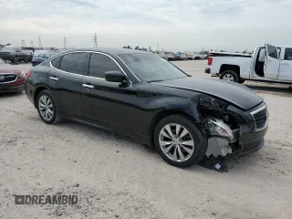 2013 Infiniti M with VIN JN1BY1AR3DM604891, listed as a Copart auction lot 68091914 with 128,799 mi miles and Clean Title. Bid and sale history available at DreamBid. Image 4.