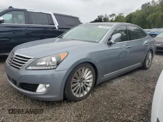 2015 Hyundai Equus Ultimate z VIN KMHGH4JHXFU098910, wystawiony jako Copart lot #74253874 z przebiegiem Nie podano mil oraz Szkody całkowita. Historia ofert i sprzedaży dostępna na DreamBid. Obrazek 1.