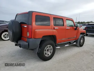 2008 Hummer H3 SUV Luxury with VIN 5GTEN13E388130848, listed as a Copart auction lot 78573684 with 79,702 mi miles and Salvage Title. Bid and sale history available at carsss.com. Image 3.