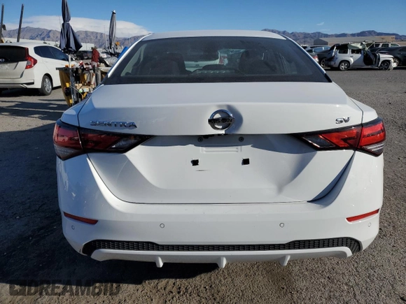 2022 Nissan Sentra S with VIN 3N1AB8BV4NY288465, listed as a Copart auction lot 49730625 with 41,233 mi miles and Salvage Title. Bid and sale history available at carsss.com. Image 6.