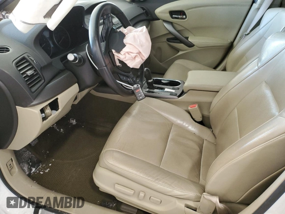 2015 Acura RDX with VIN 5J8TB4H3XFL020150, listed as a Copart auction lot 46269065 with 0 mi miles and Salvage Title. Bid and sale history available at carsss.com. Image 7.