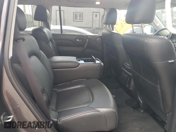 2024 Infiniti QX80 LUXE with VIN JN8AZ2AE5R9329564, listed as a Copart auction lot 44353055 with 15,999 mi miles and Clean Title. Bid and sale history available at carsss.com. Image 10.