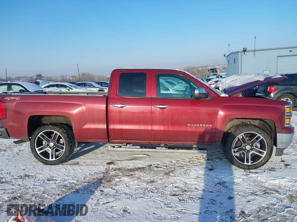 2014 Chevrolet Silverado 1500 LT with VIN 1GCVKREC1EZ214506, listed as a IAAI auction lot 41316320 with 128,519 mi miles and . Bid and sale history available at DreamBid. Image 13.