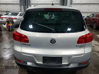 2012 Volkswagen Tiguan S with VIN WVGBV7AX3CW512668, listed as a Copart auction lot 42055975 with 106,148 mi miles and Salvage Title. Bid and sale history available at DreamBid. Image 6.