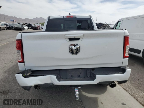 2020 Ram 1500 Big Horn z VIN 1C6SRFFT8LN397491, wystawiony jako Copart lot #55982305 z przebiegiem 74 639 mil mil oraz Szkoda całkowita • Salvage title. Historia ofert i sprzedaży dostępna na DreamBid. Obrazek 6.