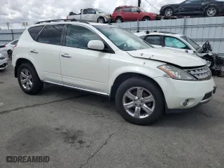 2006 Nissan Murano SL with VIN JN8AZ08T36W426381, listed as a Copart auction lot 51248315 with 260,360 mi miles and Salvage Title. Bid and sale history available at carsss.com. Image 4.