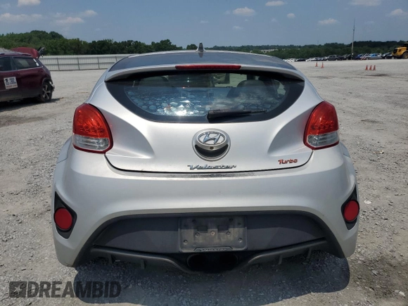 2014 Hyundai Veloster Turbo with VIN KMHTC6AE4EU182833, listed as a Copart auction lot 58911035 with 162,752 mi miles and Salvage title. Bid and sale history available at DreamBid. Image 6.
