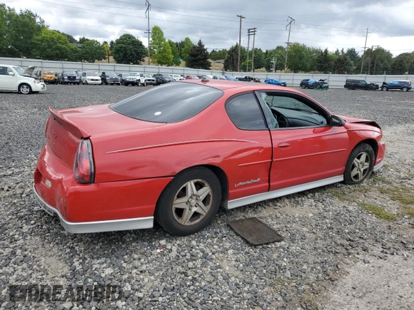 2003 Chevrolet Monte Carlo SS with VIN 2G1WX15KX39409423, listed as a Copart auction lot 71463824 with 199,988 mi miles and Salvage Title. Bid and sale history available at carsss.com. Image 3.