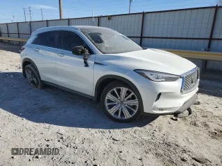 2021 Infiniti QX50 ESSENTIAL with VIN 3PCAJ5CA0MF105017, listed as a Copart auction lot 36628183 with 24,054 mi miles. Bid and sale history available at carsss.com. Image 4.