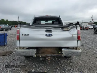 2009 Ford F-150 XL with VIN 1FTRW12W09FA68807, listed as a Copart auction lot 57811775 with 256,731 mi miles and Salvage title. Bid and sale history available at DreamBid. Image 6.