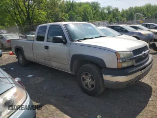 2004 Chevrolet Silverado 1500 Z71 with VIN 1GCEK19T44E247758, listed as a Copart auction lot 55404835 with 198,254 mi miles and Salvage Title. Bid and sale history available at DreamBid. Image 4.
