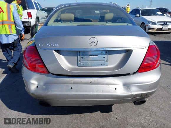 2008 Mercedes-Benz CL-Class V8 with VIN WDDEJ71X98A012621, listed as a IAAI auction lot 41662300 with 63,931 mi miles. Bid and sale history available at carsss.com. Image 6.