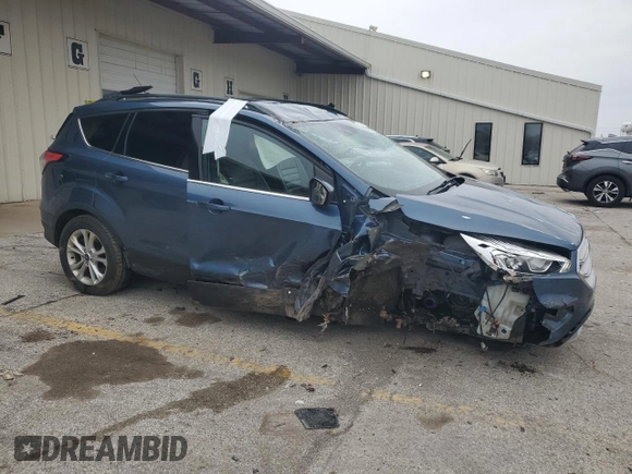 2019 Ford Escape SEL with VIN 1FMCU9HD1JUC78022, listed as a Copart auction lot 51519195 with 57,384 mi miles and Salvage Title. Bid and sale history available at carsss.com. Image 4.