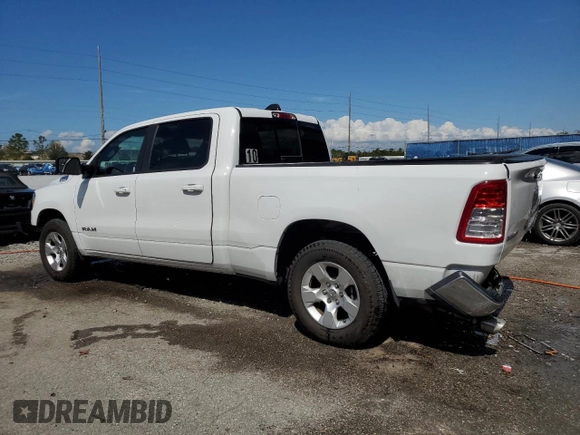 2022 Ram 1500 Big Horn with VIN 1C6RREMT2NN480011, listed as a Copart auction lot 46630725 with 77,951 mi miles and Salvage Title. Bid and sale history available at carsss.com. Image 2.