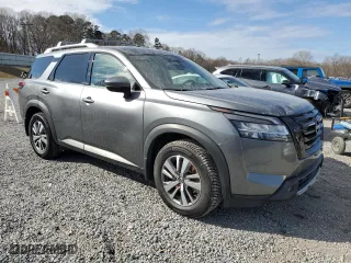 2022 Nissan Pathfinder SL with VIN 5N1DR3CA2NC225163, listed as a Copart auction lot 87971695 with 44,828 mi miles and Salvage Title. Bid and sale history available at carsss.com. Image 4.