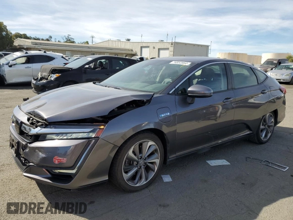 2018 Honda Clarity Plug-In Hybrid Touring with VIN JHMZC5F3XJC004522, listed as a Copart auction lot 74853564 with 136,707 mi miles and Salvage Title. Bid and sale history available at carsss.com. Image 1.