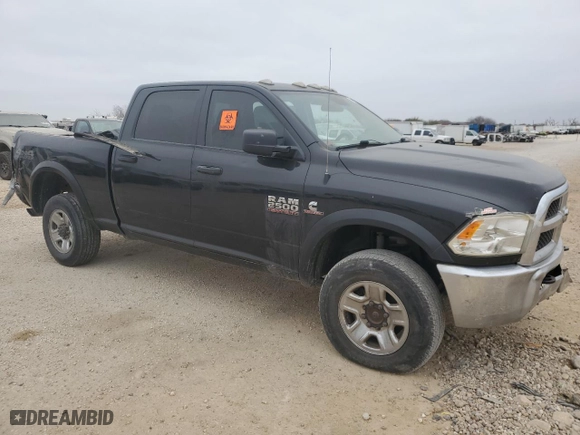 2018 Ram 2500 Tradesman with VIN 3C6UR5CL7JG419851, listed as a Copart auction lot 44754585 with 0 mi miles and Clean Title. Bid and sale history available at carsss.com. Image 4.