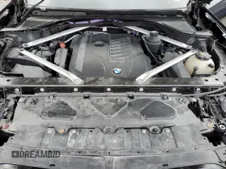 2021 BMW X6 xDrive40i with VIN 5UXCY6C00M9E08487, listed as a Copart auction lot 46477895 with 34,000 mi miles and Salvage Title. Bid and sale history available at carsss.com. Image 12.