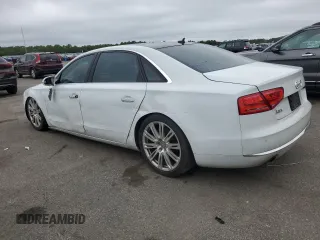 2013 Audi A8 3.0L z VIN WAURGAFD5DN018082, wystawiony jako Copart lot #60092825 z przebiegiem 69 345 mil mil oraz Szkoda całkowita • Salvage title. Historia ofert i sprzedaży dostępna na DreamBid. Obrazek 2.