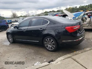 2014 Kia Cadenza Premium with VIN KNALN4D77E5142317, listed as a Copart auction lot 73571124 with 158,794 mi miles and Non Repairable. Bid and sale history available at carsss.com. Image 2.