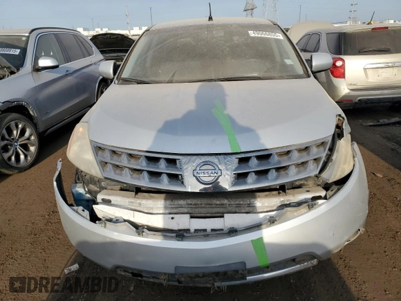 2007 Nissan Murano S z VIN JN8AZ08T67W521213, wystawiony jako Copart lot #49066855 z przebiegiem 168 745 mil mil oraz Szkoda całkowita • Salvage title. Historia ofert i sprzedaży dostępna na DreamBid. Obrazek 5.