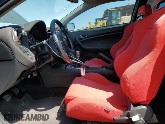 2002 Acura RSX Type S with VIN JH4DC53082C036696, listed as a Copart auction lot 52193175 with 179,773 mi miles and Salvage Title. Bid and sale history available at carsss.com. Image 7.