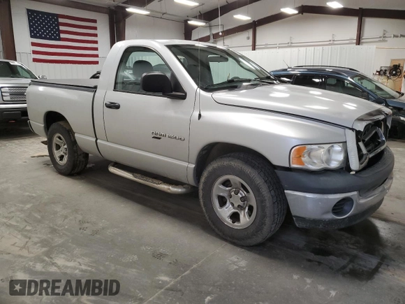 2005 Dodge 1500 ST with VIN 1D7HA16KX5J526061, listed as a Copart auction lot 51813285 with 192,045 mi miles and Salvage Title. Bid and sale history available at DreamBid. Image 4.