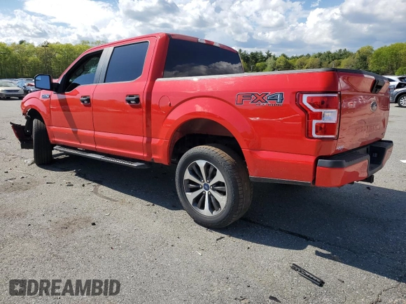 2020 Ford F-150 XL with VIN 1FTEW1EP1LFB95818, listed as a Copart auction lot 56152495 with Not provided miles and Salvage title. Bid and sale history available at DreamBid. Image 2.