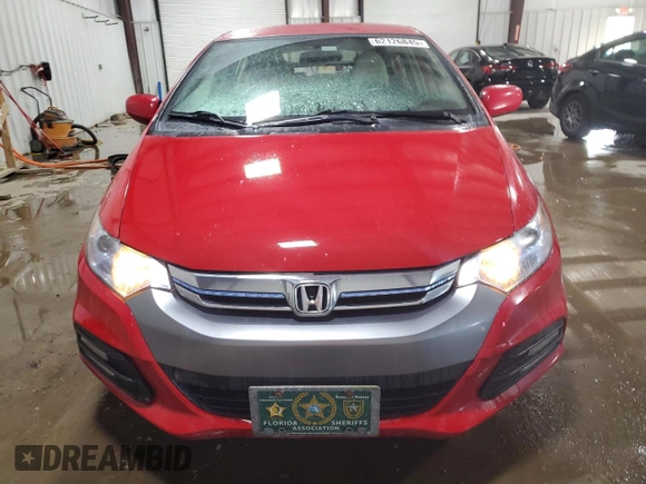 2014 Honda Insight with VIN JHMZE2H32ES002748, listed as a Copart auction lot 62126845 with 95,071 mi miles and Salvage title. Bid and sale history available at DreamBid. Image 5.
