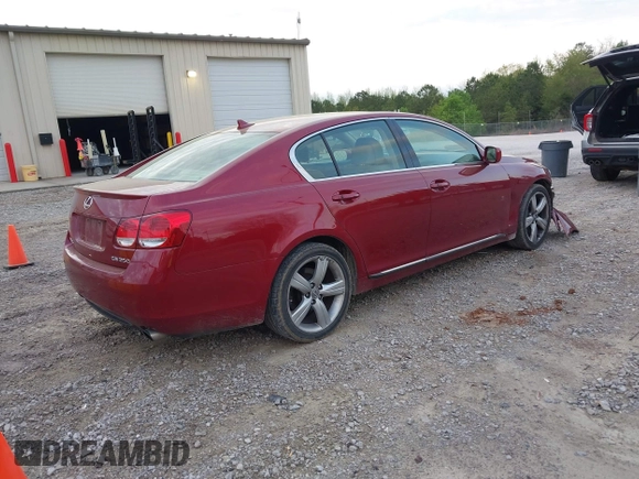 2007 Lexus GS 350 with VIN JTHBE96S570027761, listed as a IAAI auction lot 41870629 with 112,274 mi miles and . Bid and sale history available at carsss.com. Image 4.