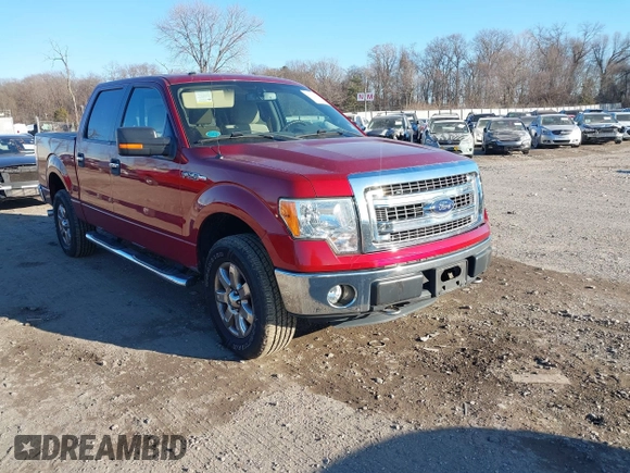 2013 Ford F-150 XL with VIN 1FTFW1EF3DFB33589, listed as a IAAI auction lot 41310843 with 91,800 mi miles. Bid and sale history available at carsss.com. Image 1.