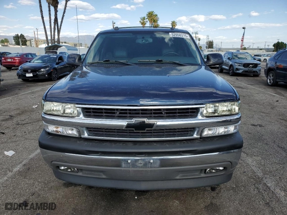 2005 Chevrolet Tahoe Z71 with VIN 1GNEC13T65R212159, listed as a Copart auction lot 52050315 with 233,850 mi miles and Salvage Title. Bid and sale history available at carsss.com. Image 5.