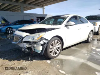 2015 Buick Regal с VIN 2G4GL5EX2F9177054, выставлен на аукционе Copart как лот 73406654 с пробегом 114 629 миль миль и Списание • Salvage title. История ставок и продаж доступна на DreamBid. Изображение 1.