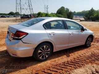 2015 Honda Civic EX z VIN 2HGFB2F86FH550760, wystawiony jako Copart lot #56968225 z przebiegiem 129 183 mil mil oraz Szkoda całkowita • Salvage title. Historia ofert i sprzedaży dostępna na DreamBid. Obrazek 3.