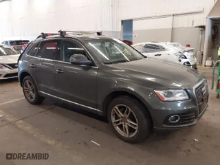 2017 Audi Q5 Premium Plus with VIN WA1L2AFPXHA001657, listed as a IAAI auction lot 41706978 with 78,148 mi miles. Bid and sale history available at carsss.com. Image 1.