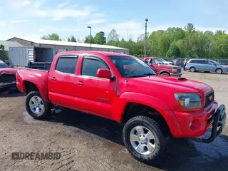 2007 Toyota Tacoma with VIN 5TELU42N97Z437684, listed as a IAAI auction lot 42087377 with 184,947 mi miles and . Bid and sale history available at DreamBid. Image 1.