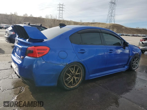 2017 Subaru WRX STI with VIN JF1VA2M61H9811283, listed as a Copart auction lot 49507335 with 114,804 mi miles and Salvage Title. Bid and sale history available at carsss.com. Image 3.