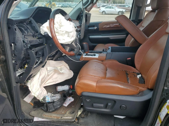 2014 Toyota Tundra 4WD Truck Platinum with VIN 5TFAW5F19EX355618, listed as a Copart auction lot 78332794 with 0 mi miles and Salvage Title. Bid and sale history available at carsss.com. Image 7.