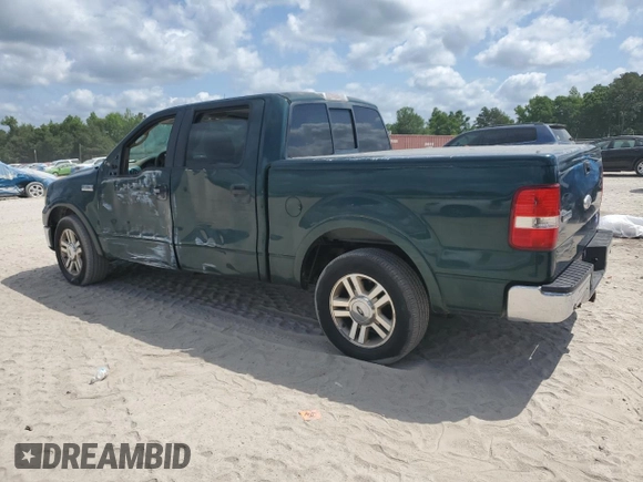 2007 Ford F-150 XLT with VIN 1FTPW12V27KA72733, listed as a Copart auction lot 54385085 with 160,676 mi miles and Salvage Title. Bid and sale history available at carsss.com. Image 2.